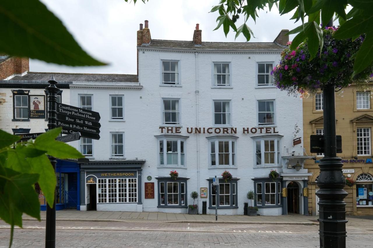 The Unicorn Hotel Wetherspoon ริปอน ภายนอก รูปภาพ